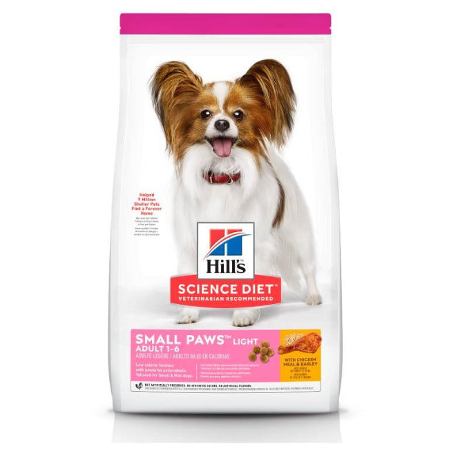 Hills Adulto Small Paws Light - Alimento para Razas Pequeñas y Miniatura Science Diet Hills Adulto Small Paws Light - Alimento para Razas Pequeñas y Miniatura Science Diet